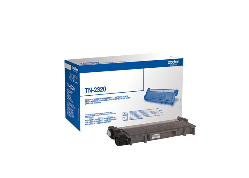 Brother TN-2320 tonercartridge 1 stuk(s) Origineel Zwart