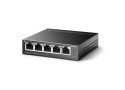 TP-Link TL-SF1005LP netwerk-switch Unmanaged Fast Ethernet (10/100) Power over Ethernet (PoE) Zwart