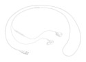 Samsung EO-IC100 Headset Bedraad In-ear Oproepen/muziek USB Type-C Wit