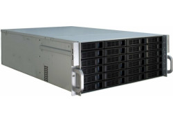 Inter-Tech 4U-4424 Rack Zwart, Zilver