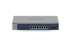 Netgear MS510TXUP netwerk-switch Managed L2/L3/L4 10G Ethernet (100/1000/10000) Power over Ethernet (PoE) Grijs, Blauw