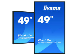 iiyama ProLite TF4939UHSC-B1AG computer monitor 124,5 cm (49") 3840 x 2160 Pixels 4K Ultra HD LED Touchscreen Multi-gebruiker Zw