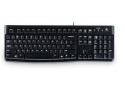 Logitech K120 Corded Keyboard toetsenbord USB QWERTZ Duits Zwart