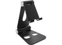 Mobiparts Phone Stand Holder Metal maat M - Zwart