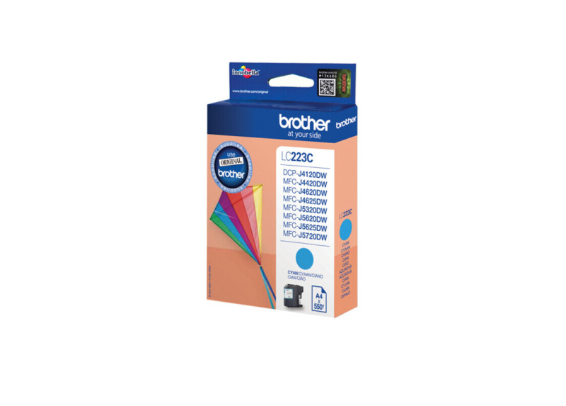 Brother LC-223C inktcartridge 1 stuk(s) Origineel Cyaan