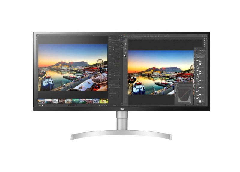 LG 34WL850-W LED display 86,4 cm (34") 3440 x 1440 Pixels UltraWide Quad HD Zwart, Zilver