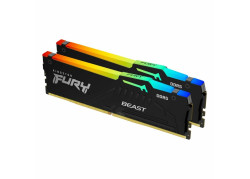 Kingston Technology FURY Beast RGB geheugenmodule 16 GB 2 x 8 GB DDR5 4800 MHz