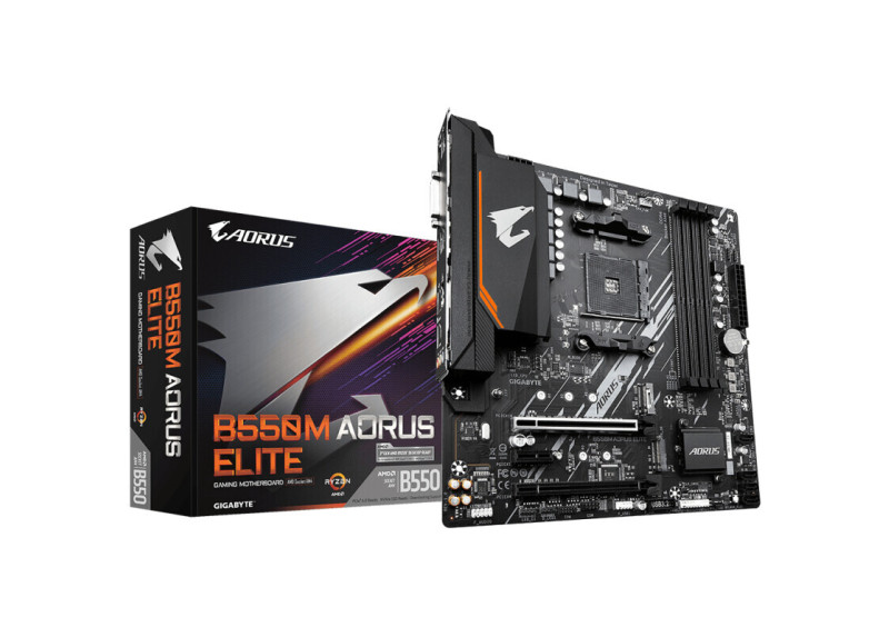 Gigabyte B550M AORUS ELITE AMD B550 Socket AM4 micro ATX