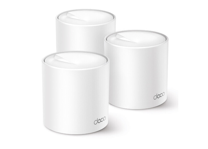 TP-Link Deco X50 (3-pack) Dual-band (2.4 GHz / 5 GHz) Wi-Fi 6 (802.11ax) Wit Intern