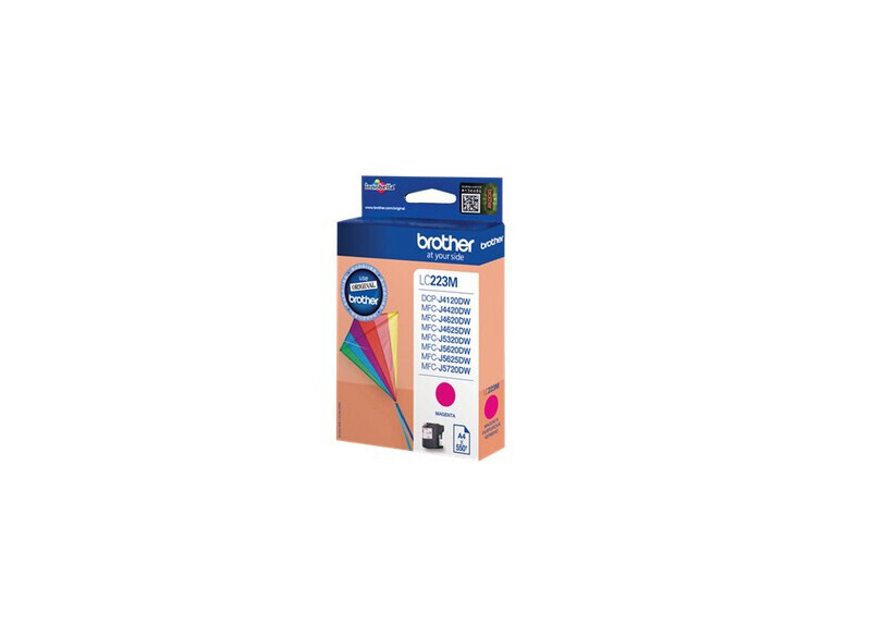 Brother LC-223M inktcartridge 1 stuk(s) Origineel Magenta