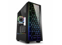 Sharkoon RGB LIT 100 Midi Tower Zwart