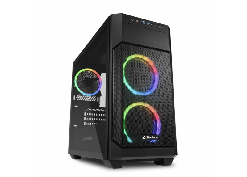 Sharkoon V1000 RGB Micro Tower Zwart