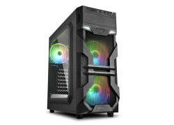 Sharkoon VG7-W RGB Midi Tower Zwart