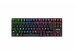 Sharkoon PureWriter TKL RGB toetsenbord USB QWERTY Amerikaans Engels Zwart