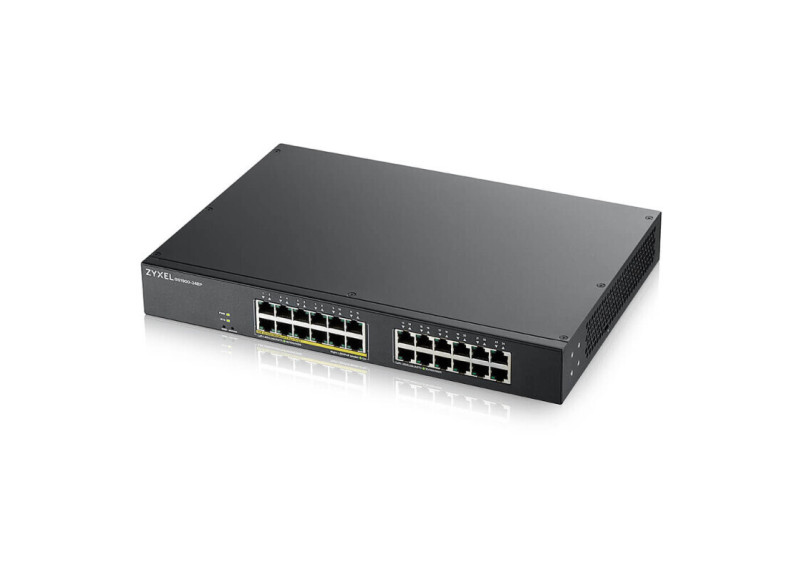 Zyxel GS1900-24EP Managed L2 Gigabit Ethernet (10/100/1000) Power over Ethernet (PoE) Zwart