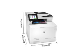 HP Color LaserJet Pro MFP M479fnw, Printen, kopiëren, scannen, fax, e-mail, Scannen naar e-mail/pdf; ADF voor 50 vel ongekruld