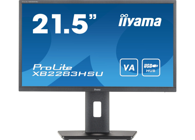 iiyama ProLite XB2283HSU-B1 computer monitor 54,6 cm (21.5") 1920 x 1080 Pixels Full HD LED Zwart