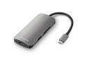 Sharkoon USB 3.0 Type C Multiport Adapter USB 3.2 Gen 1 (3.1 Gen 1) Type-C Grijs