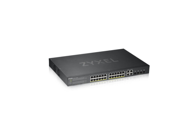 Zyxel GS1920-24HPV2 Managed Gigabit Ethernet (10/100/1000) Power over Ethernet (PoE) Zwart