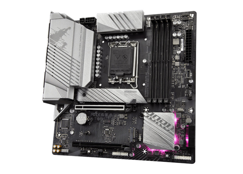 Gigabyte B760M AORUS ELITE AX moederbord Intel B760 LGA 1700 micro ATX