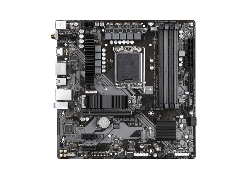 Gigabyte B760M DS3H AX DDR4 moederbord Intel B760 Express LGA 1700 micro ATX