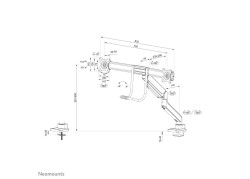 Neomounts by Newstar monitorarm