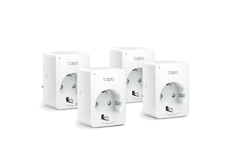 TP-Link Tapo P100 (4-pack) smart plug 2300 W Wit