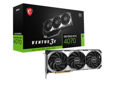 MSI GEFORCE RTX 4070 VENTUS 3X E 12G OC videokaart NVIDIA 12 GB GDDR6X