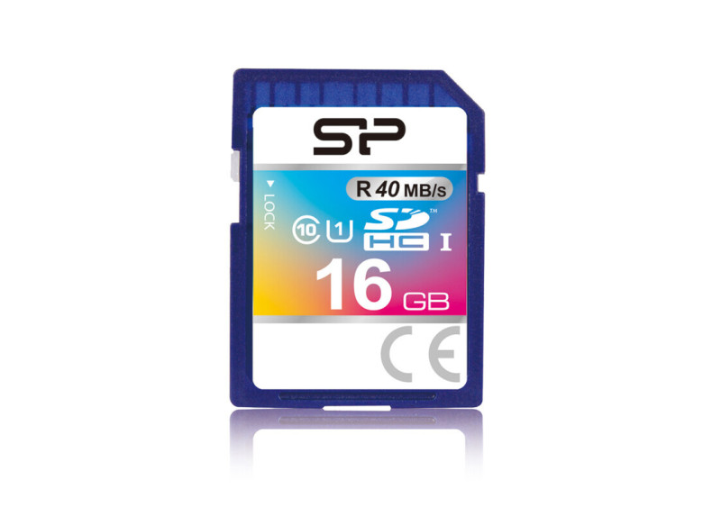 Silicon Power SP016GBSDH010V10 flashgeheugen 16 GB SDHC Klasse 10