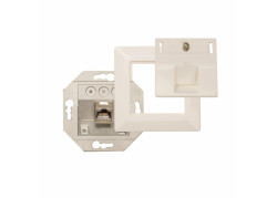 Hirschmann IDC 1000M wandcontactdoos RJ-45 Wit