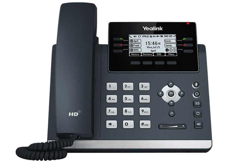 Yealink SIP T42U IP telefoon Grijs LCD Wifi