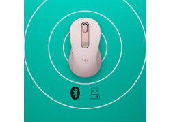 Logitech Signature M650 Draadloze Muis - Voor kleine tot middelgrote handen, 2 jaar batterijduur, stil klikken, aanpasbare zijkn