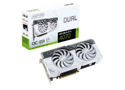 ASUS Dual -RTX4070-O12G-WHITE NVIDIA GeForce RTX 4070 12 GB GDDR6X