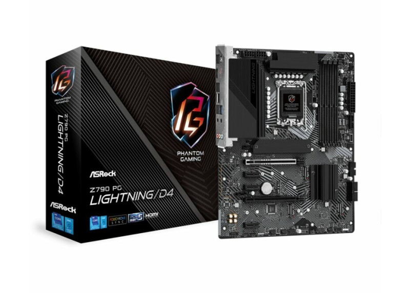 Asrock Z790 PG Lightning/D4 Intel Z790 LGA 1700 ATX