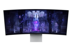 Samsung Odyssey Neo G8 LS34BG850SUXEN computer monitor 86,4 cm (34") 3440 x 1440 Pixels UltraWide Quad HD OLED Zilver