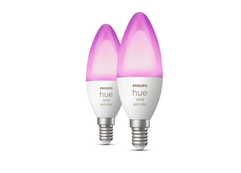 Philips Hue White and Color Ambiance Losse Kaarslamp E14 (me