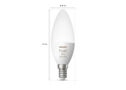 Philips Hue White and Color Ambiance Losse Kaarslamp E14 (me