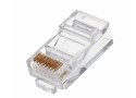 Gembird PLUG3UP6 / 10 kabel-connector RJ45, 8P8C Transparant