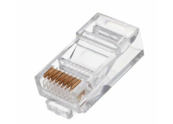 Gembird PLUG3UP6 / 10 kabel-connector RJ45, 8P8C Transparant