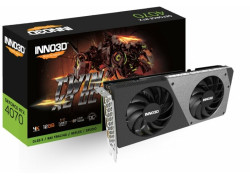 Inno3D N40702-126XX-185252N videokaart NVIDIA GeForce RTX 4070 12 GB GDDR6X