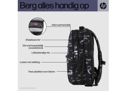 HP Campus XL Backpack, Marble Stone 16 Inch