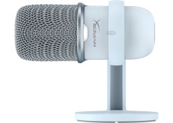 HyperX SoloCast - USB Microphone (White) Wit Microfoon voor spelcomputers