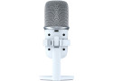 HyperX SoloCast - USB Microphone (White) Wit Microfoon voor spelcomputers