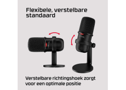 HyperX SoloCast - USB Microphone (White) Wit Microfoon voor spelcomputers