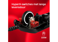 HyperX Pulsefire Haste 2 - gamingmuis (wit)