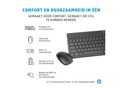 HP 230 draadloze muis- en toetsenbordcombo