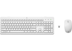 HP 230 draadloze muis- en toetsenbordcombo, Qwerty Wit/White