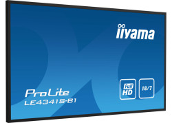 iiyama LE4341S-B1 beeldkrant Digitale signage flatscreen 108 cm (42.5") LCD 350 cd/m² Full HD Zwart 18/7