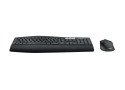 Logitech MK850 Performance toetsenbord Inclusief muis RF-draadloos + Bluetooth QWERTZ Duits Zwart