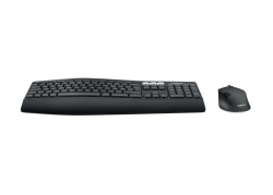 Logitech MK850 Performance toetsenbord Inclusief muis RF-draadloos + Bluetooth QWERTZ Duits Zwart